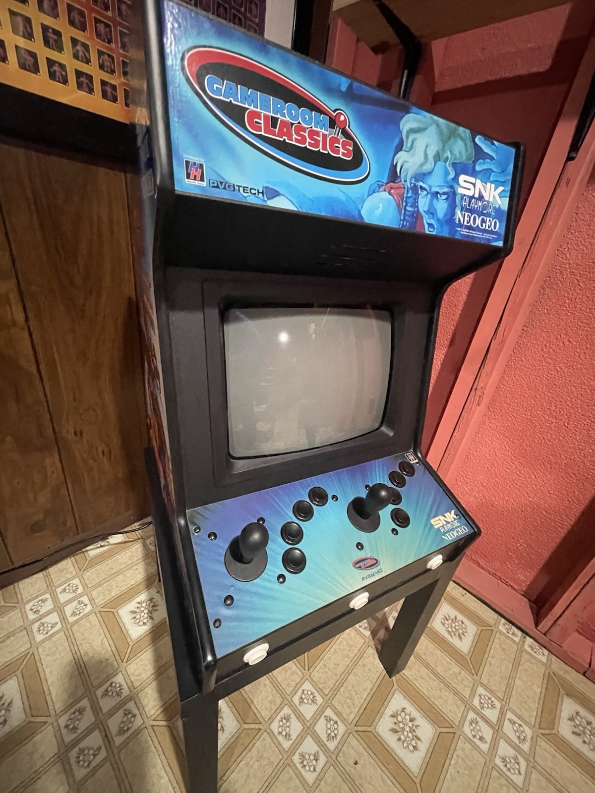 SNK Game Room Classics Neo Geo Arcade Machine AES MVS