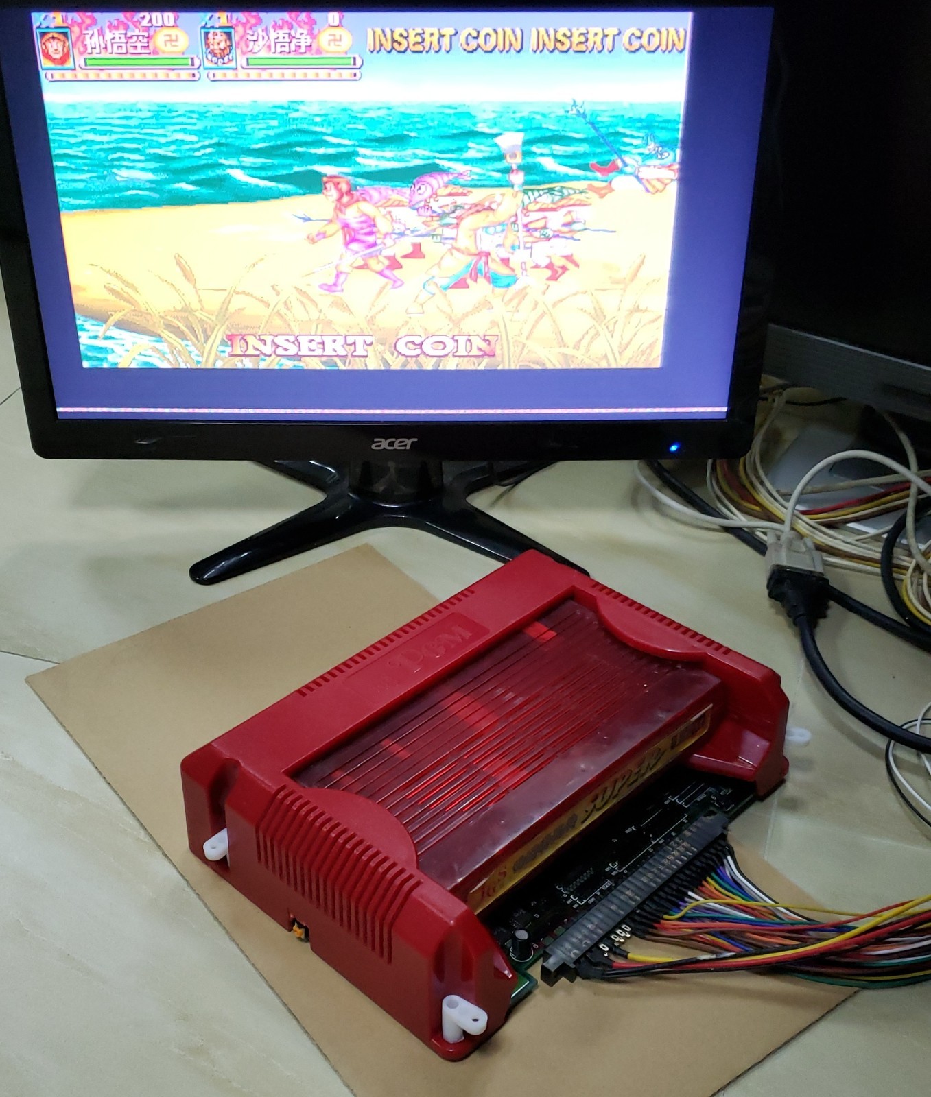 Oriental Legend Super Cartridge With PGM Mother Board IGS Arcade Video Game