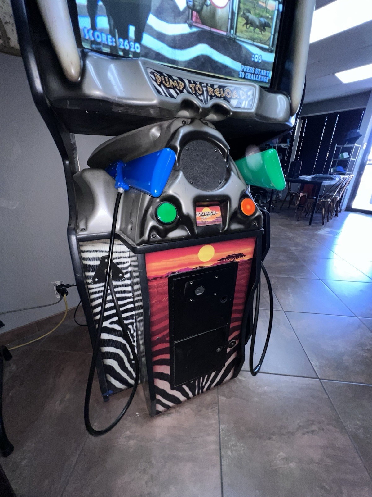 Big Buck Hunter Safari Arcade – FULLY WORKING – New 27” CRT + Rebuilt Chassis