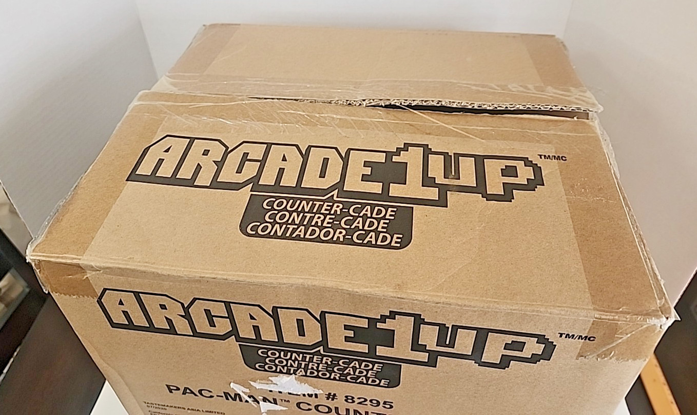 Arcade1up Pac-Man Galaga Countercade 8295 Tabletop Arcade Machine + Original Box