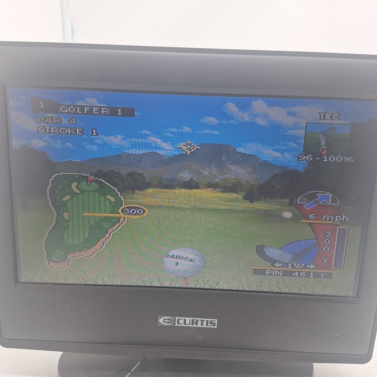 GOLDEN TEE GOLF Home Edition Radica Plug N’ Play Classic TV Game Arcade TESTED