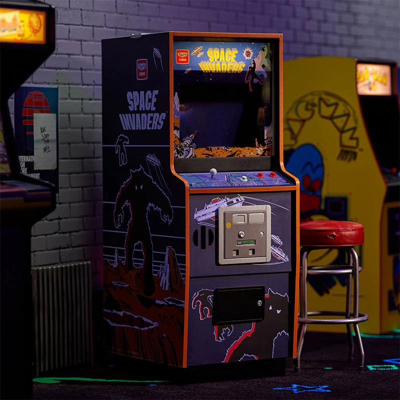 OFFICIAL TAITO SPACE INVADERS Quarter Size Arcade Cabinet