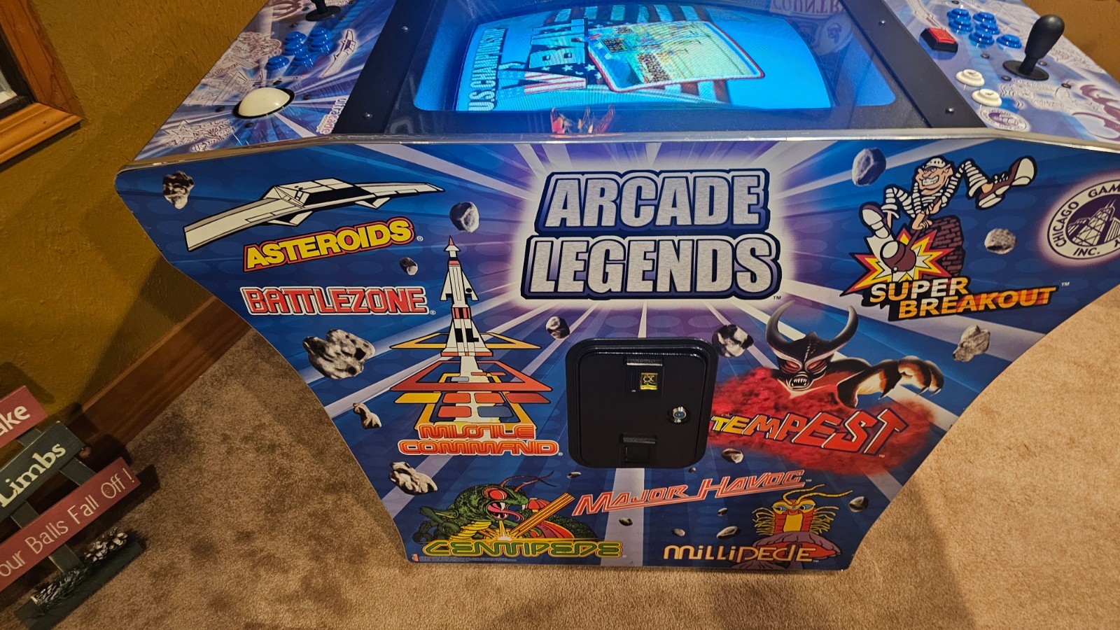 Ultimate Arcade Cocktail Game Table