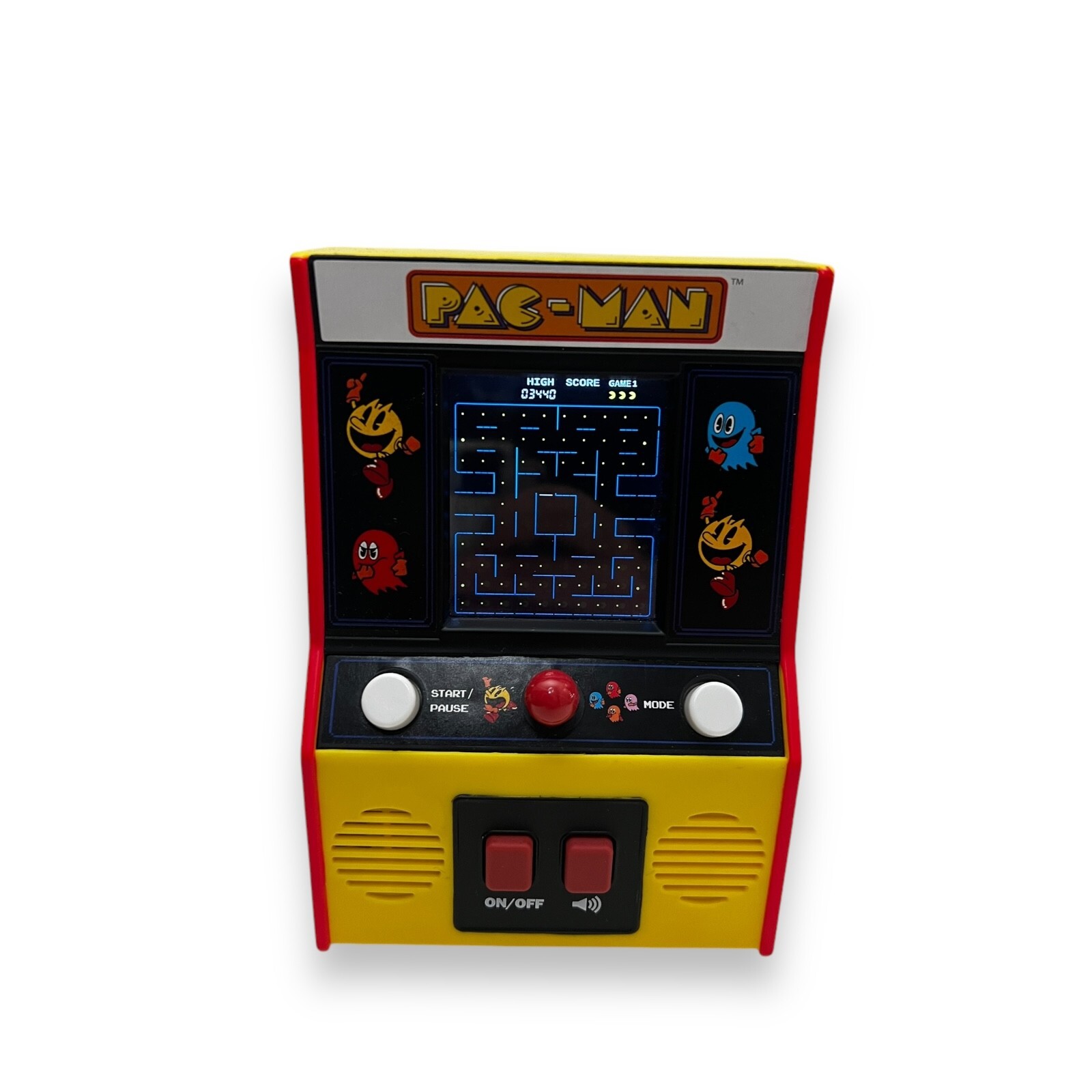 Pac-Man Mini Arcade Game Pacman Machine Nostalgia Classic Game
