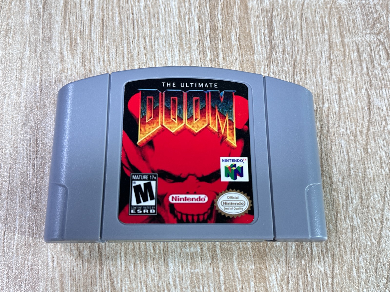 The Ultimate Doom N64 Video Games US Version