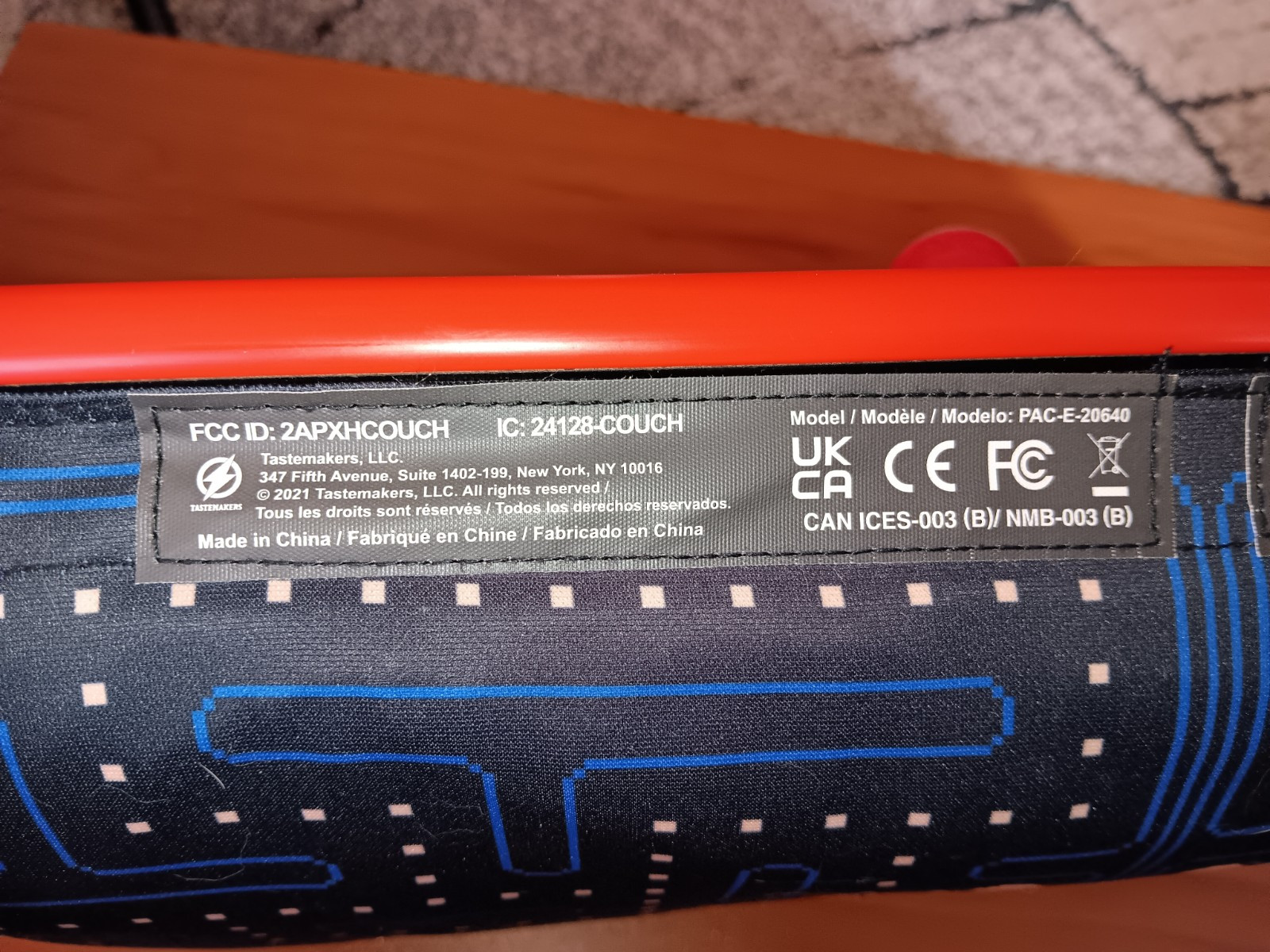 Arcade1UP Couch Cade Wireless Pac-Man Arcade Console ONLY PAC-E-20640 Fast Ship!