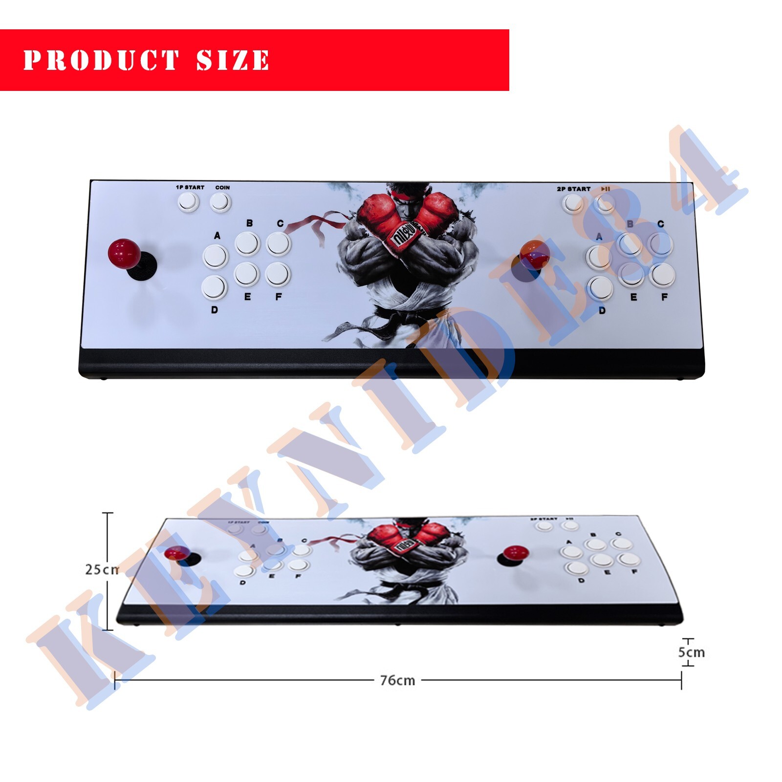 23000 Games Pandora 3D WiFi All Metal Extended Game Console Arcade Sticks Retro