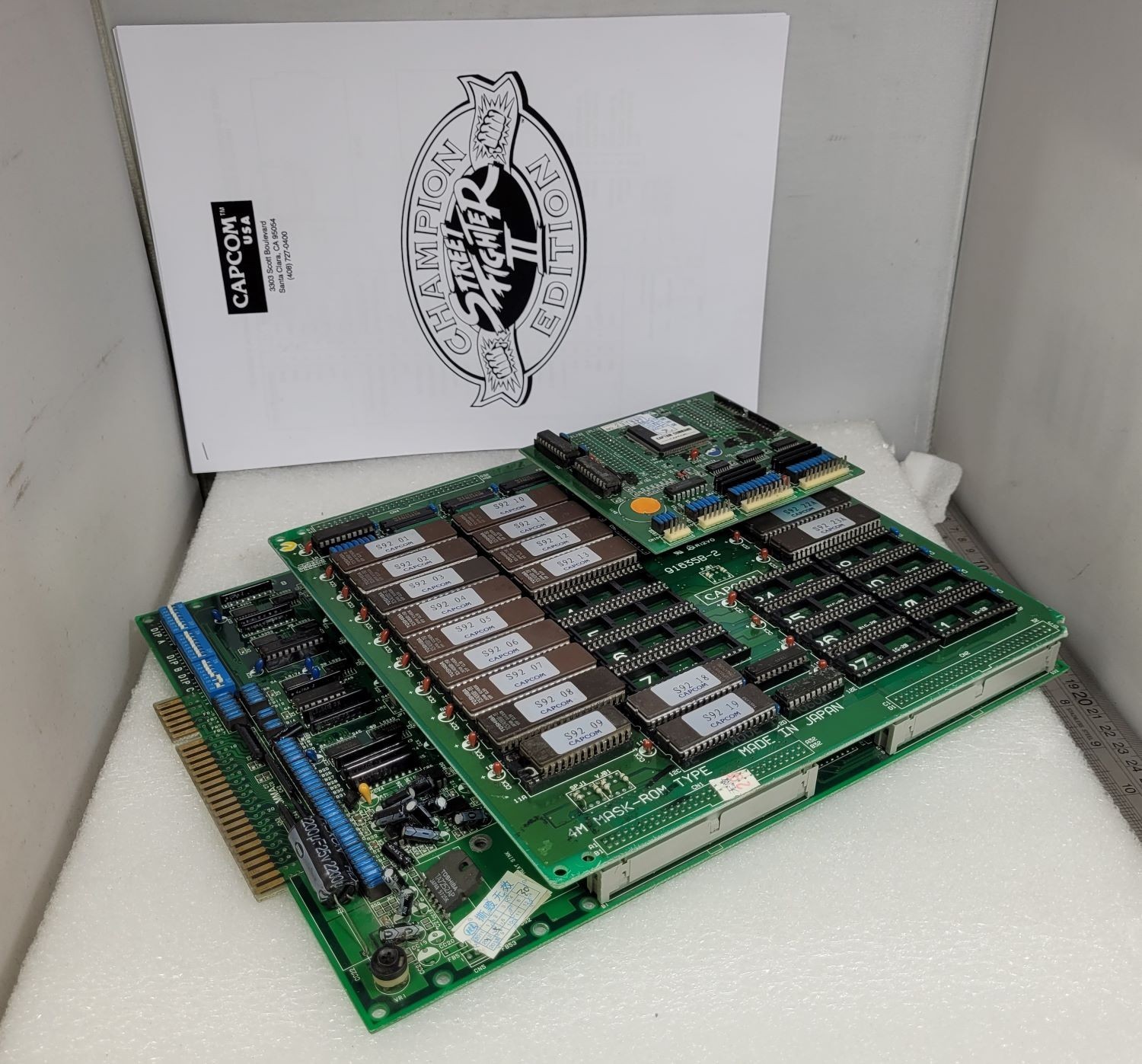 Street Fighter 2 Champion Edition CPS Board PCB Arcade Video Game Capcom