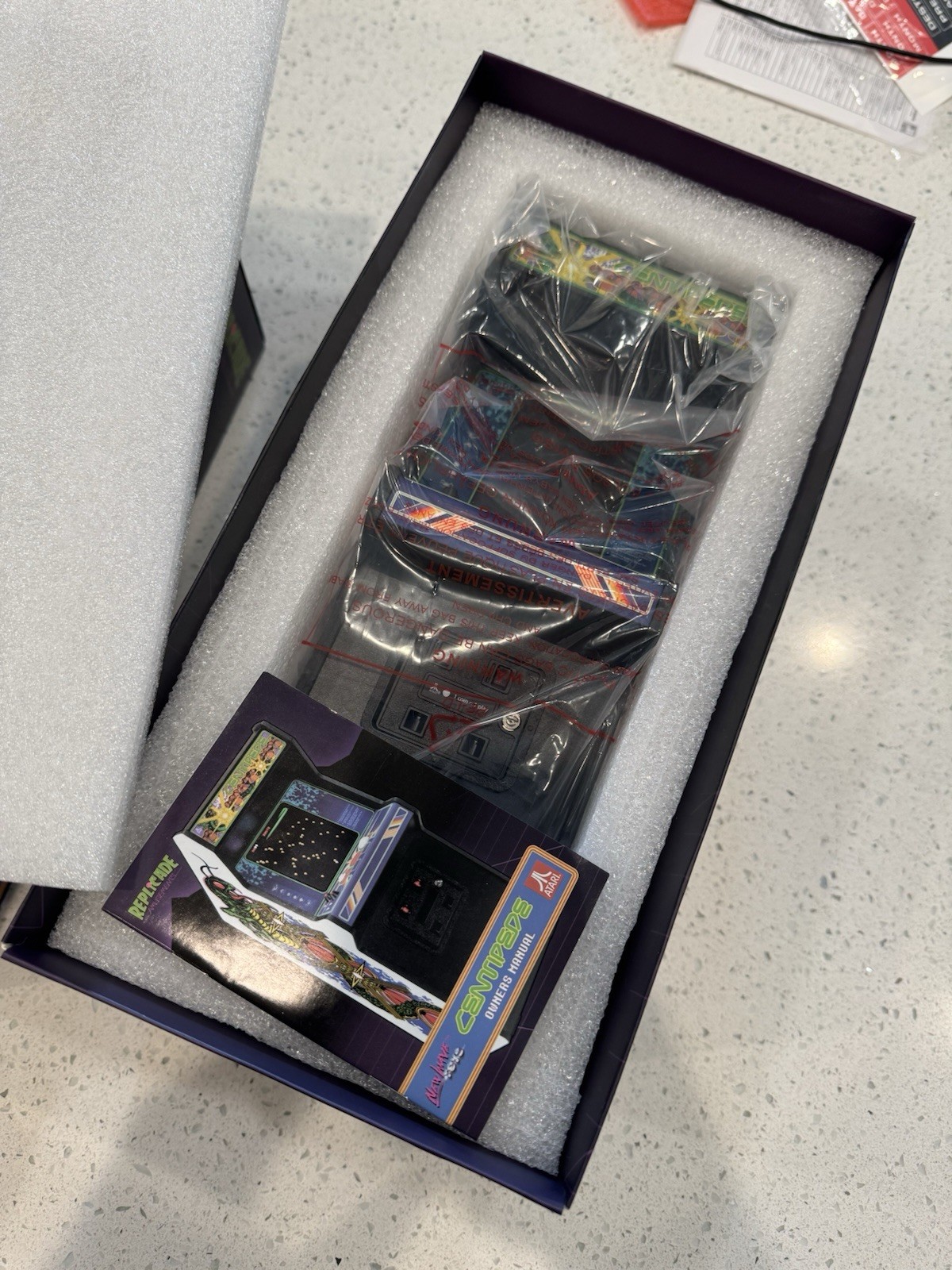 New Wave Toys Replicade Atari Centipede 1/6 Scale Arcade Game