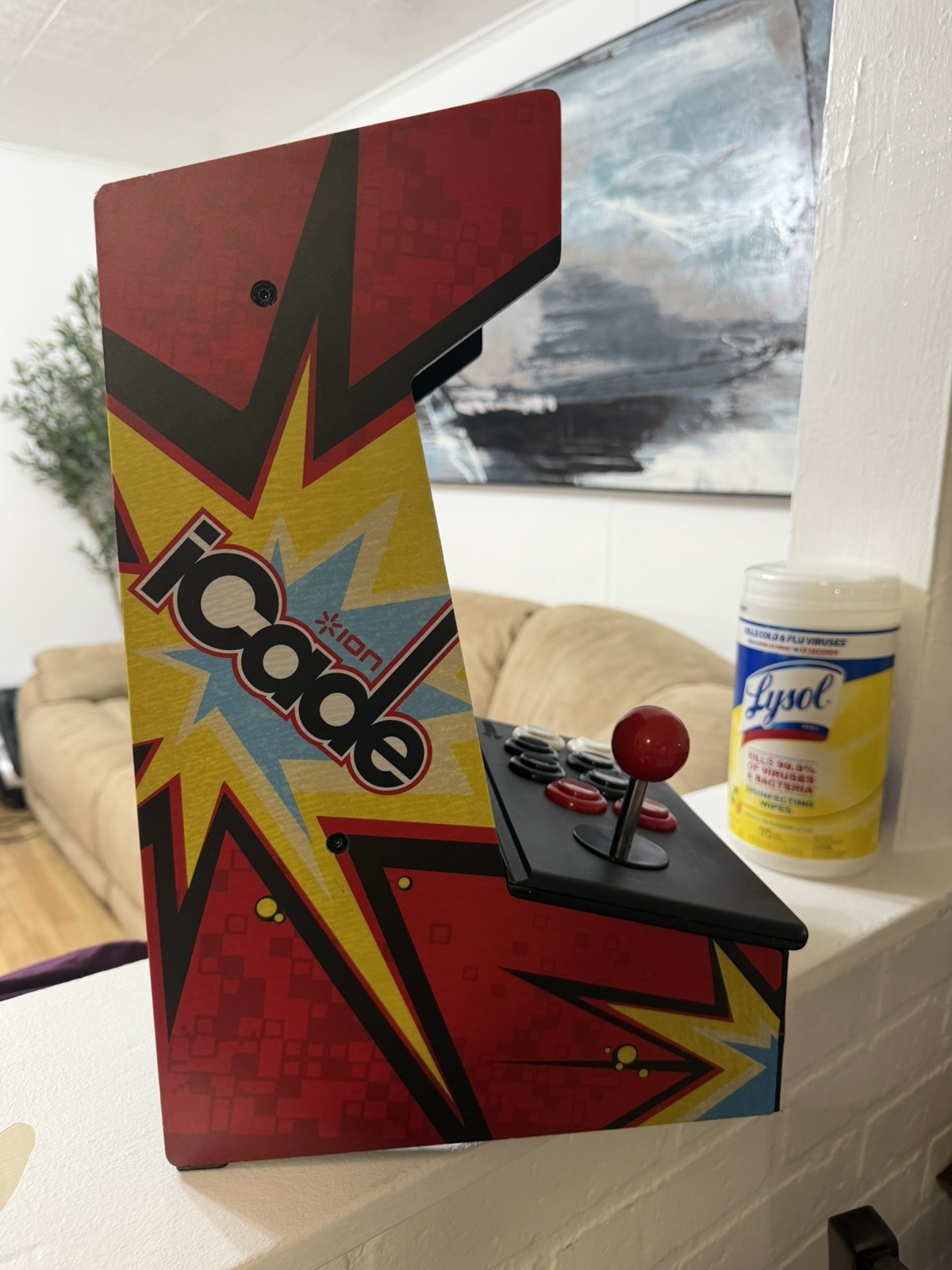 ION iCade Bluetooth Arcade Cabinet Controller for iPad | Retro Arcade Game