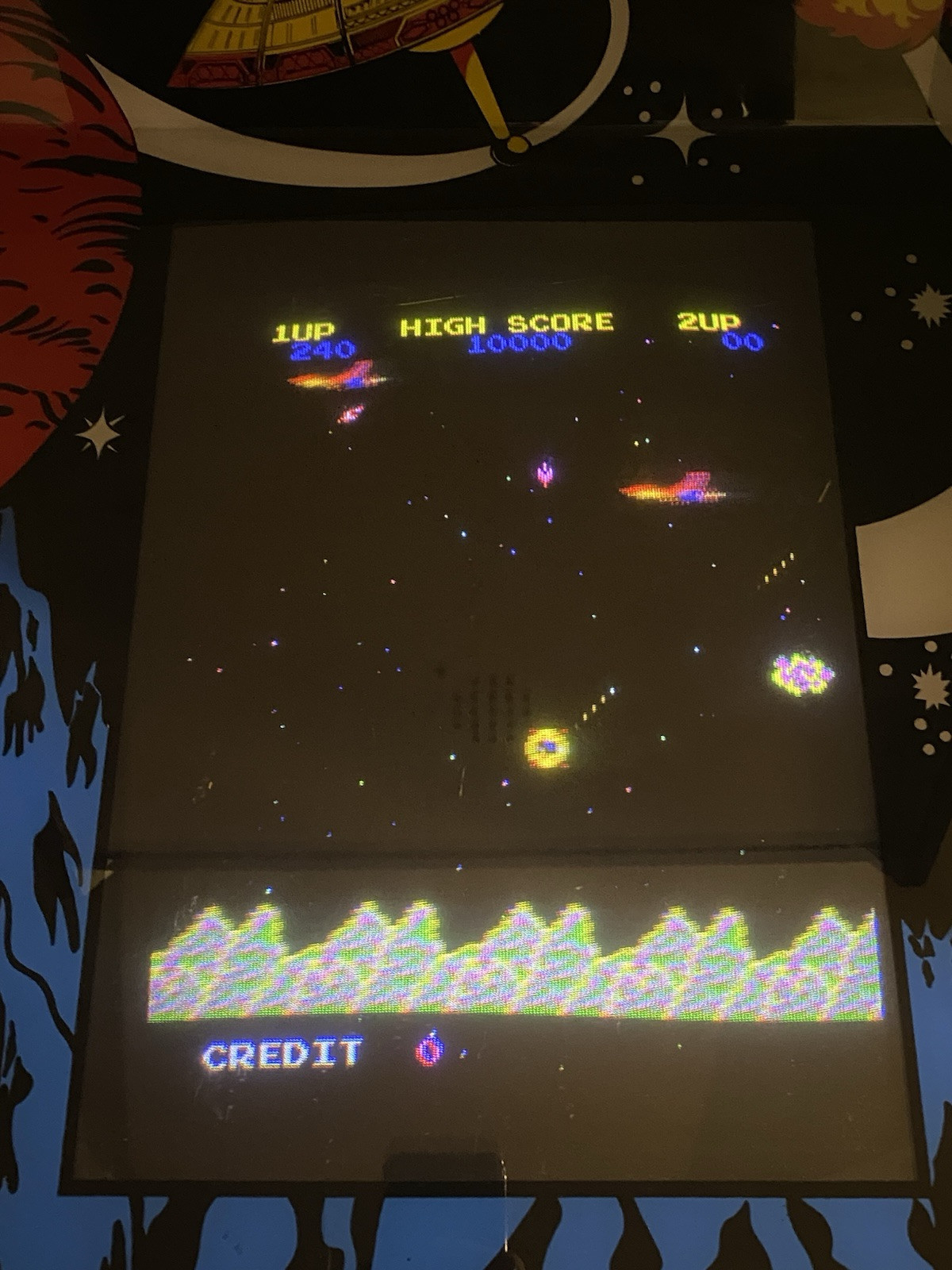 Omni Mars + Batman Video Arcade Machines Glak Artic Infinity Eagle Rare Bootlegs