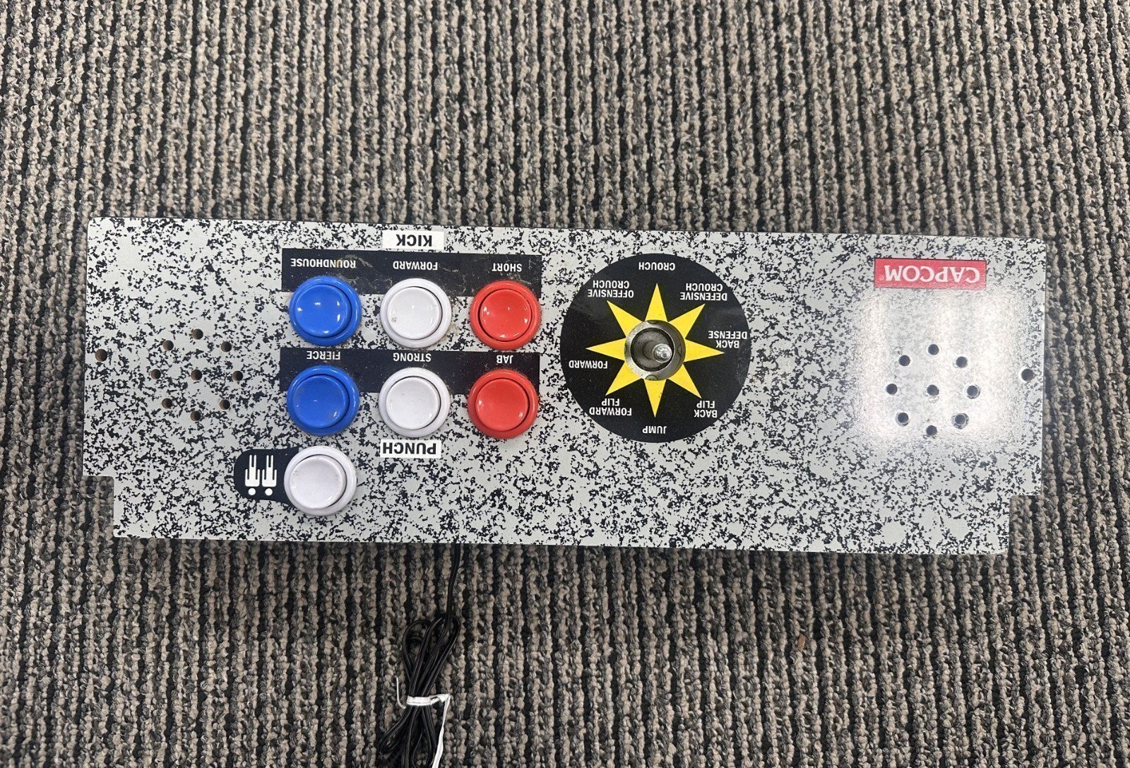 Arcade1Up Street Fighter II 1 Player – Control Panel ONLY – USED