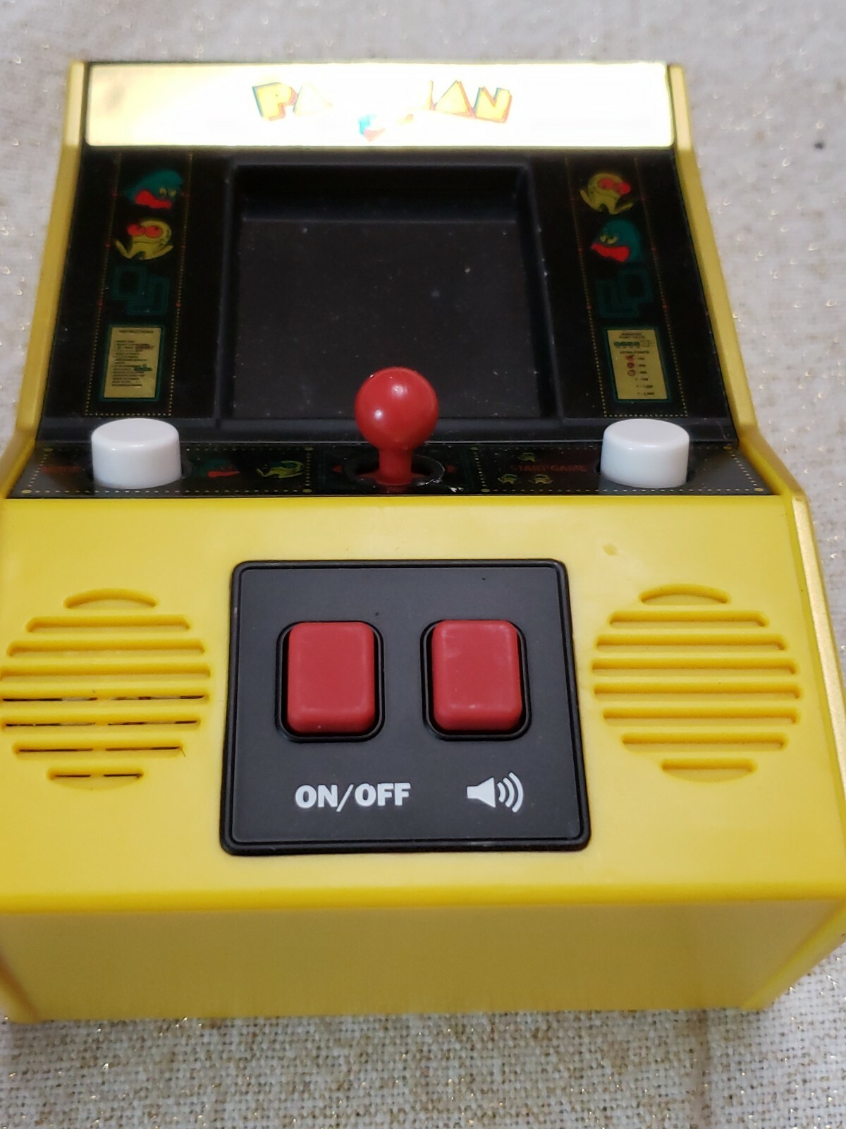Basic Fun Arcade Classics # 19 Pac-Man 40th Anniversary Mini Arcade Gold Edition