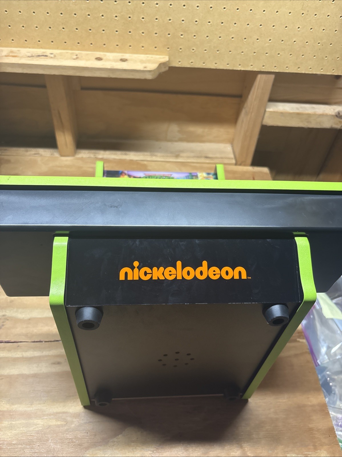 Arcade1Up Teenage Mutant Ninja Turtles Countercade 2 Games in 1 Cabinet