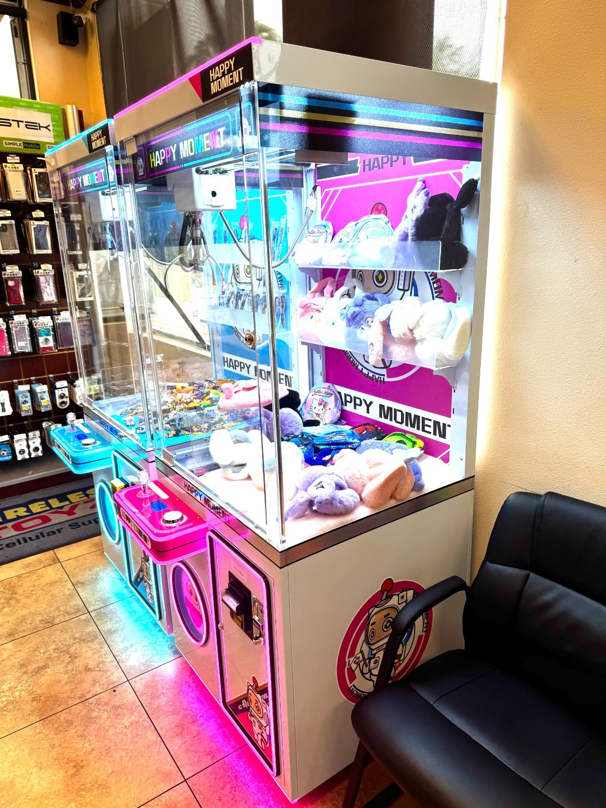 Big Arcade Professional Claw Machine Custom Tokens/Cards/Bills FREE SHIPPING!!