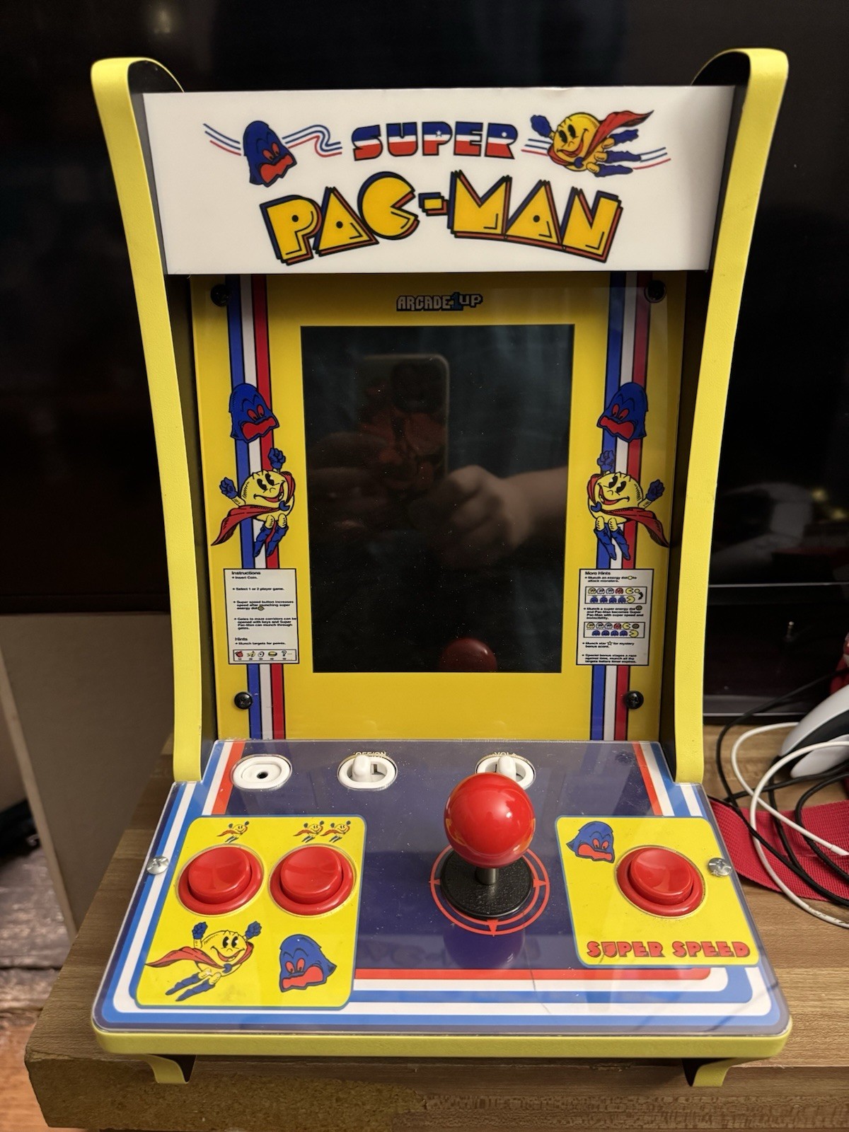 Super Pacman Model PAC-C-01334Arcade 1Up