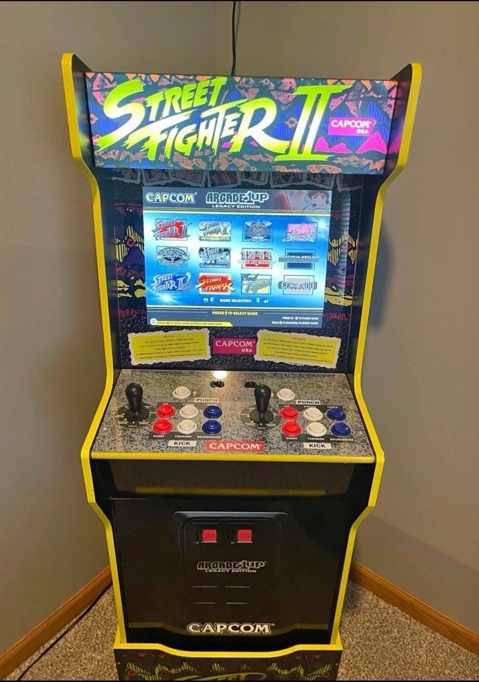 Mint! Adult Owned Arcade1Up Capcom USA Legacy Edition Street Fighter 2