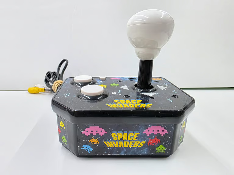 Taito Space invaders Video Game 5642 Plug N Play Arcade Joy Stick Tested Works