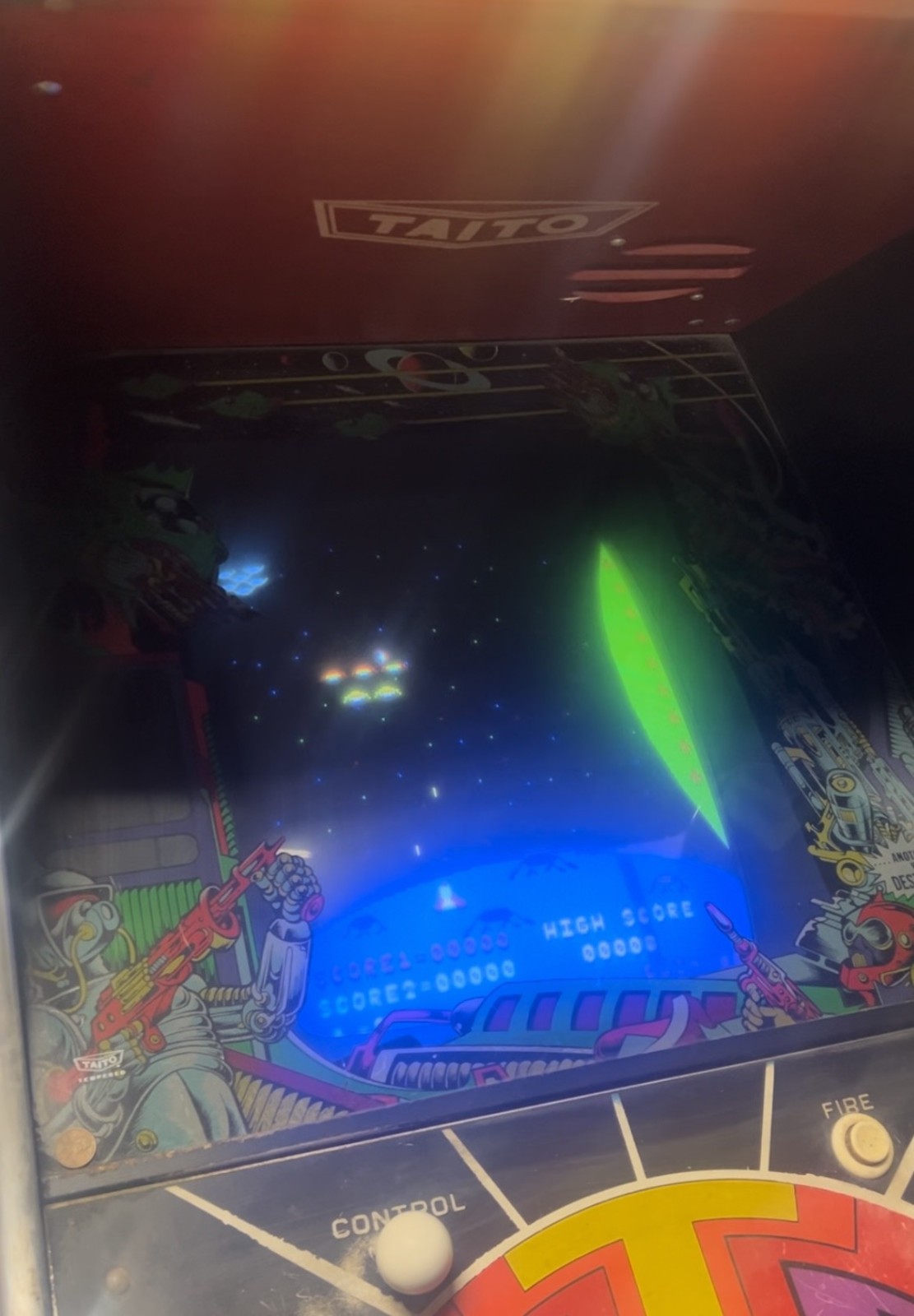STRATOVOX ARCADE MACHINE by TAITO 1980 (Excellent Condition) *RARE*