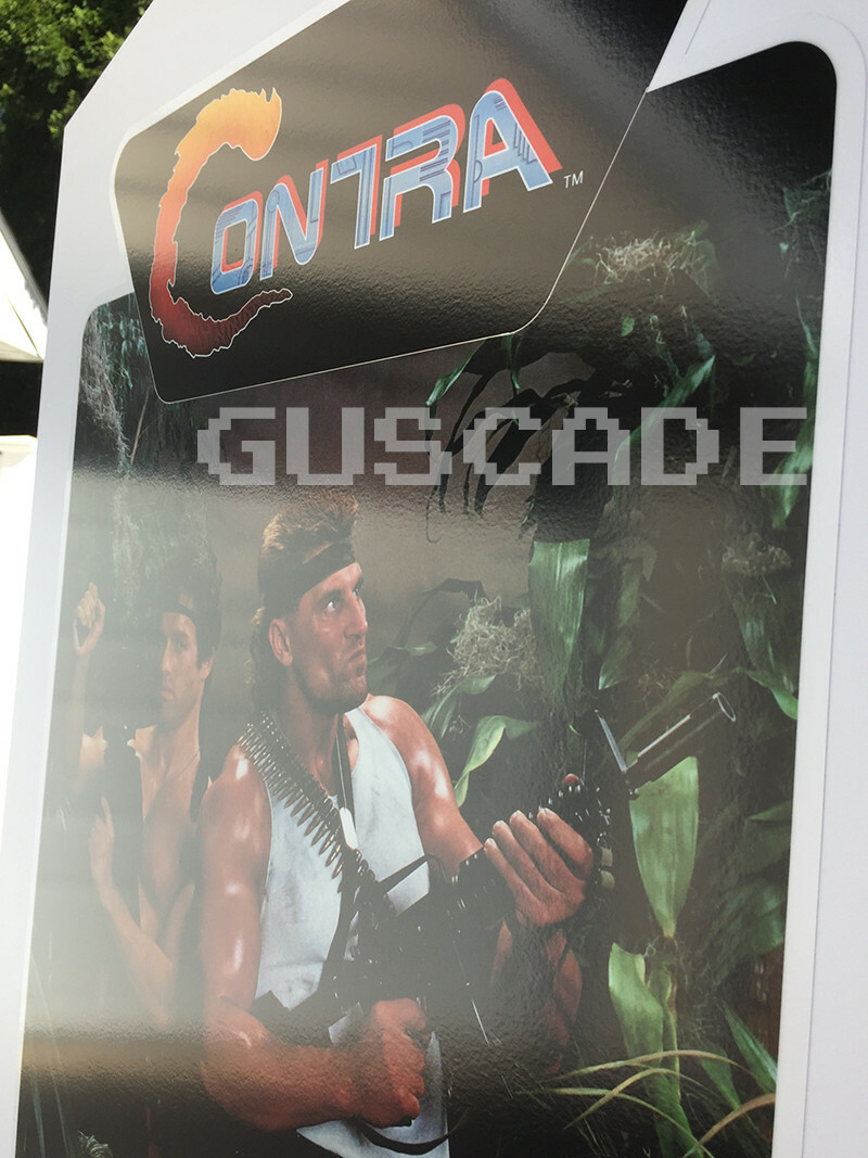 Contra Arcade Machine Konami NEW Full Size Classic Video Game Guscade 
