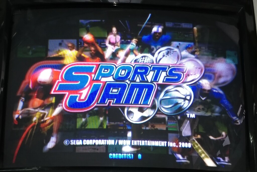 Sports Jam Naomi GD Soft Kit Sega Arcade Video Game