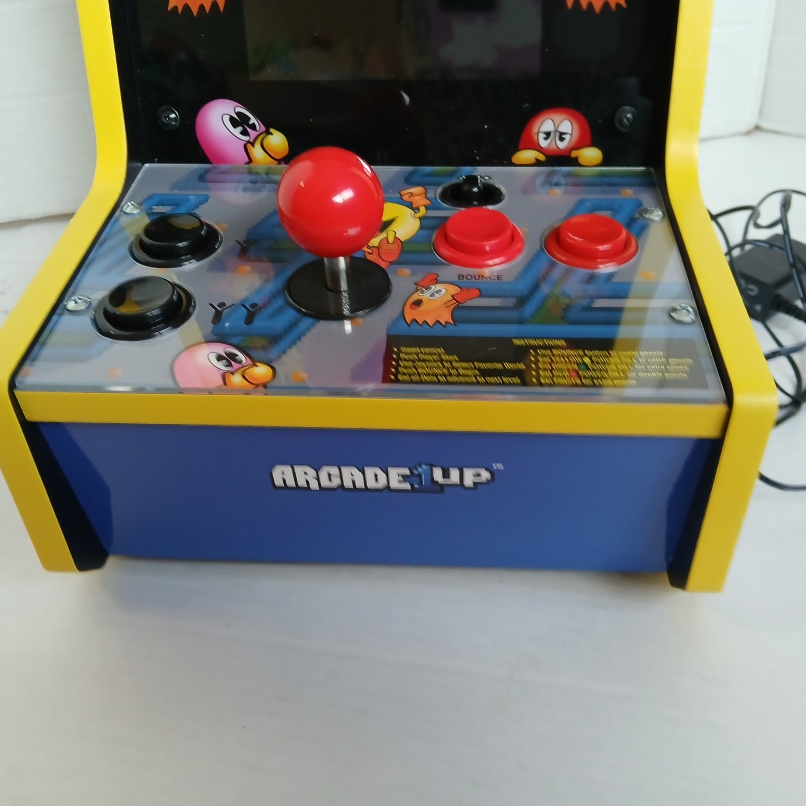 Arcade1Up 8″ Pac-Man 5-in-1 Countercade Arcade Machine Mania Dig Dug Galaga 88