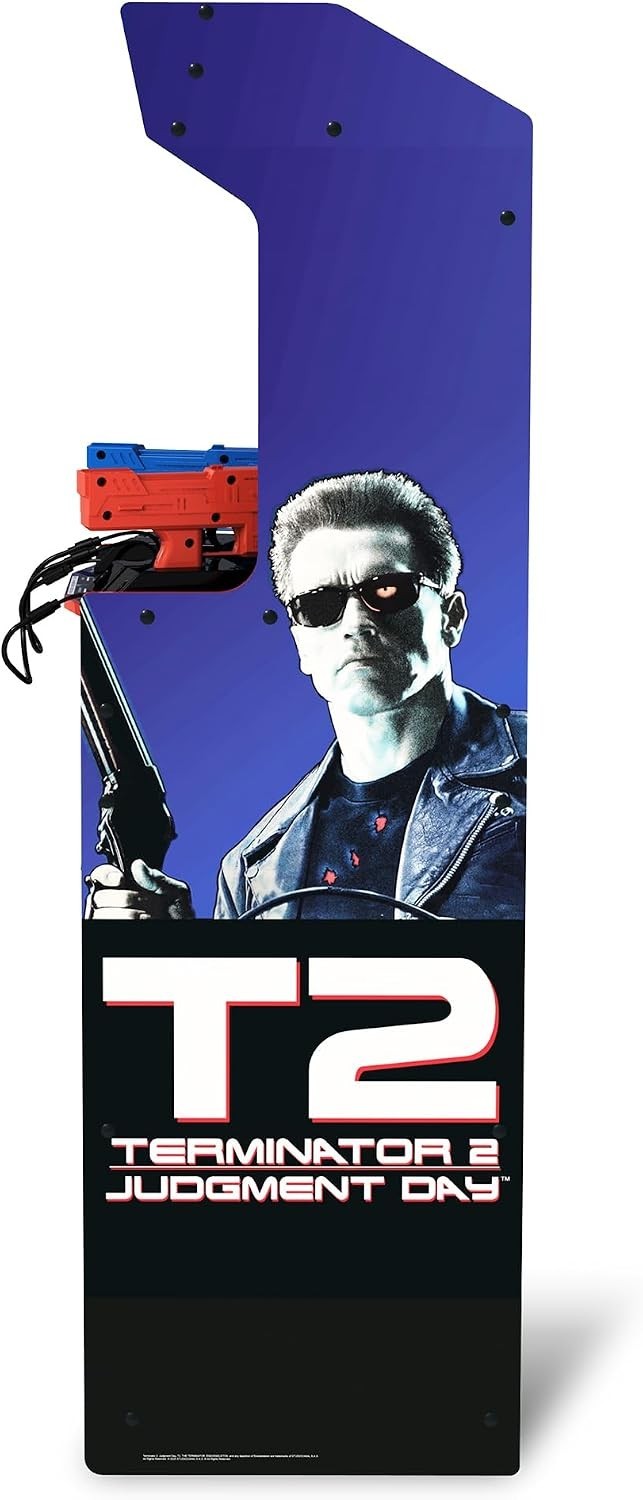 Arcade1Up Terminator 2 Deluxe Arcade Machine 17-Inch BOE Color Monitor