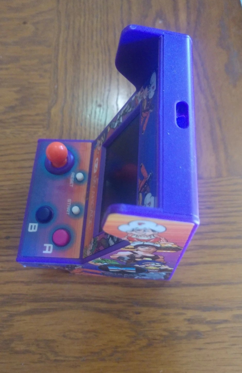 My Arcade Data East Hits Micro Player Playable Mini Retro Arcade Machine Cabinet