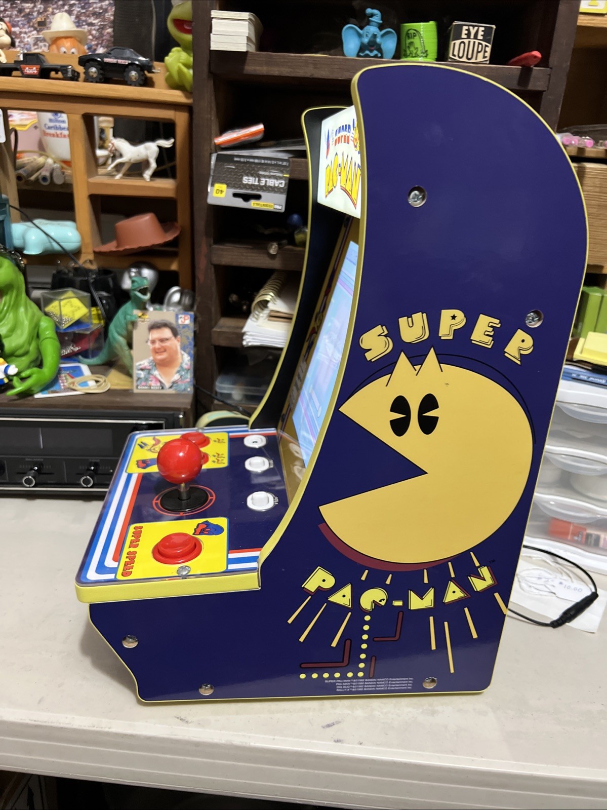 Arcade1Up Pac-Man Countertop Arcade Machine Tested & Working – Retro #7427