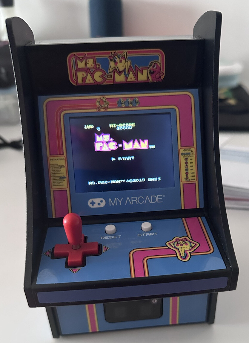 Ms Pac Man Mini Arcade 2019