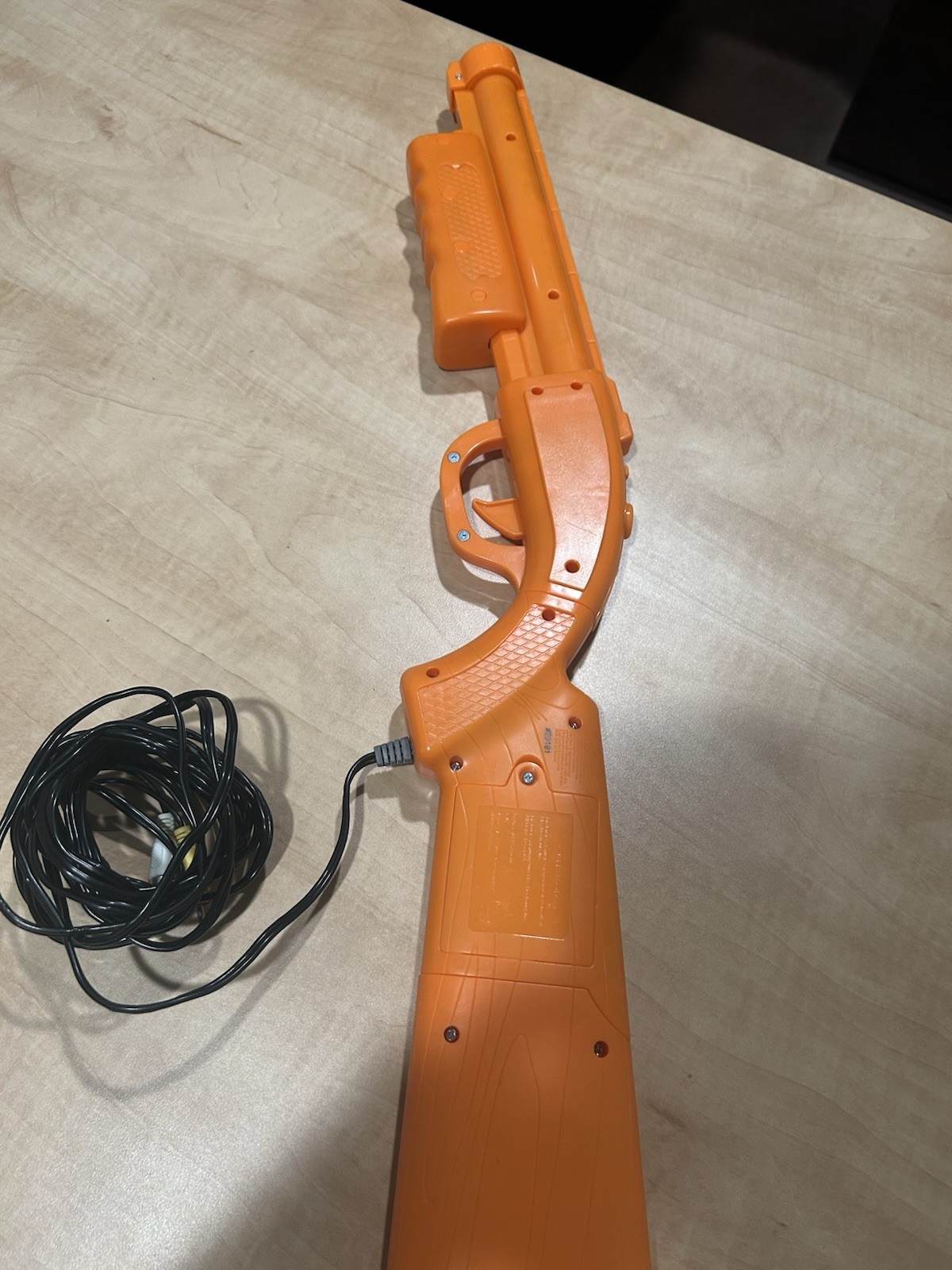 Jakks Pacific Big Buck Safari Plug & Play TV Game Orange Gun ONLY Tested Works