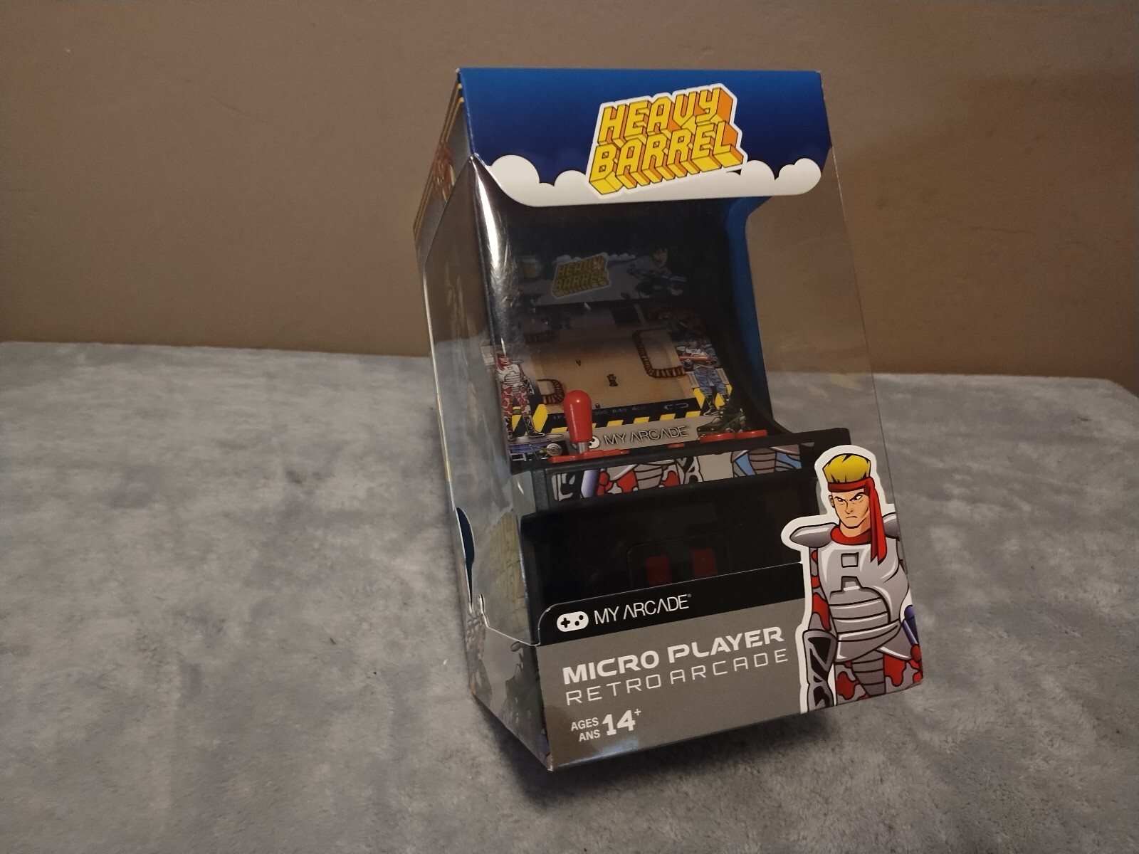 Heavy Barrel My Arcade Micro Player Mini Retro Arcade Game Machine New NIB 2017