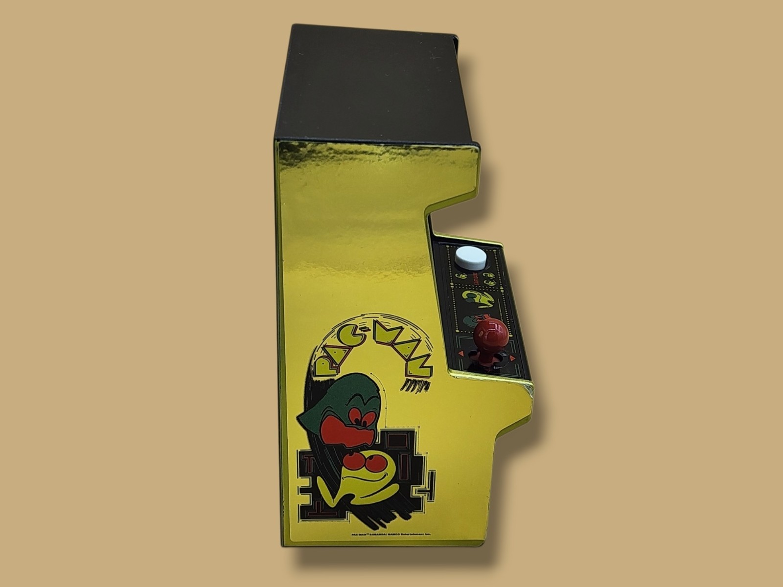 2020 Basic Fun Pac-Man 40th Anniversary Gold Mini Arcade Walmart Exclusive