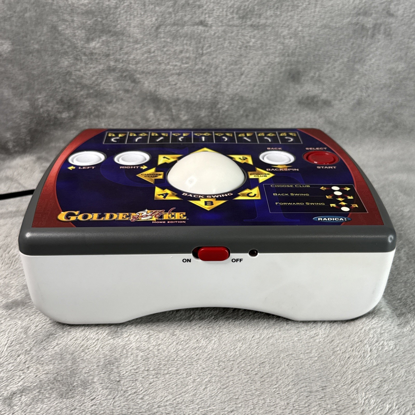 GOLDEN TEE Plug & Play Arcade Golf Game Home Edition Radica 2005 Tested Working