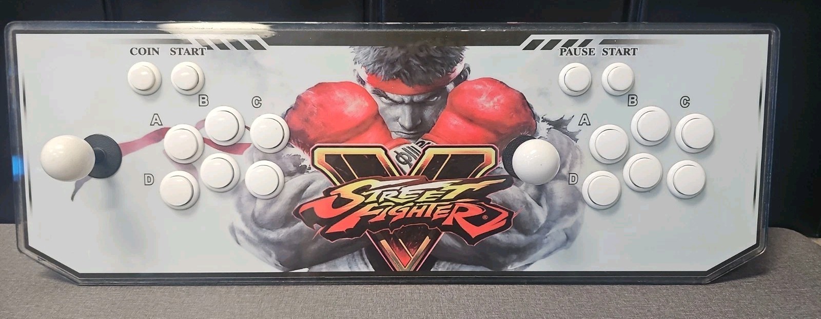 Street Fighter V 2-Player Wired Arcade Fight Stick Joystick Controller