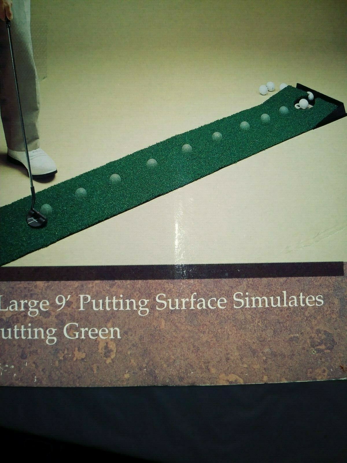 Club Champ One Putt Putting Mat 9′ Long