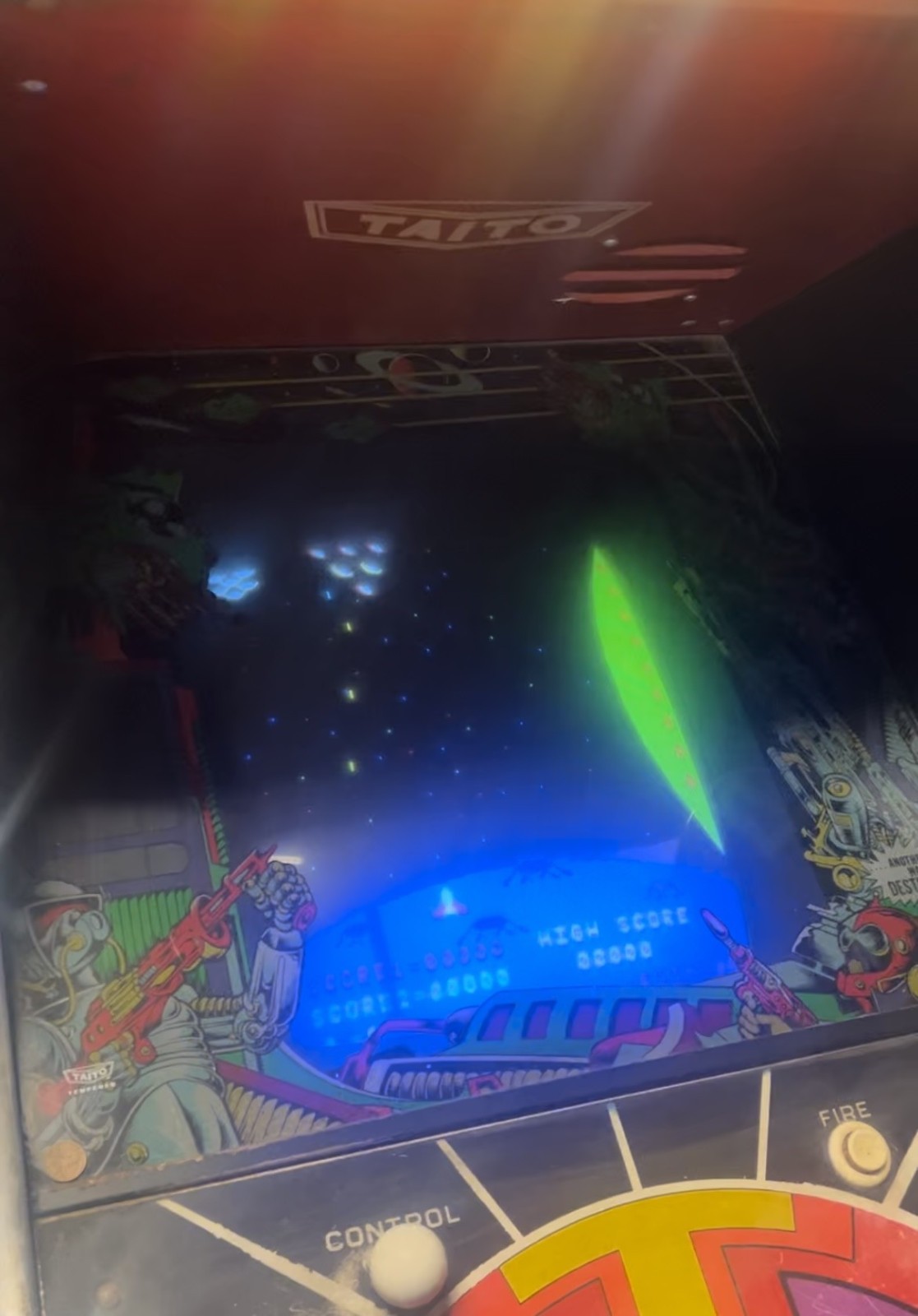 STRATOVOX ARCADE MACHINE by TAITO 1980 (Excellent Condition) *RARE*