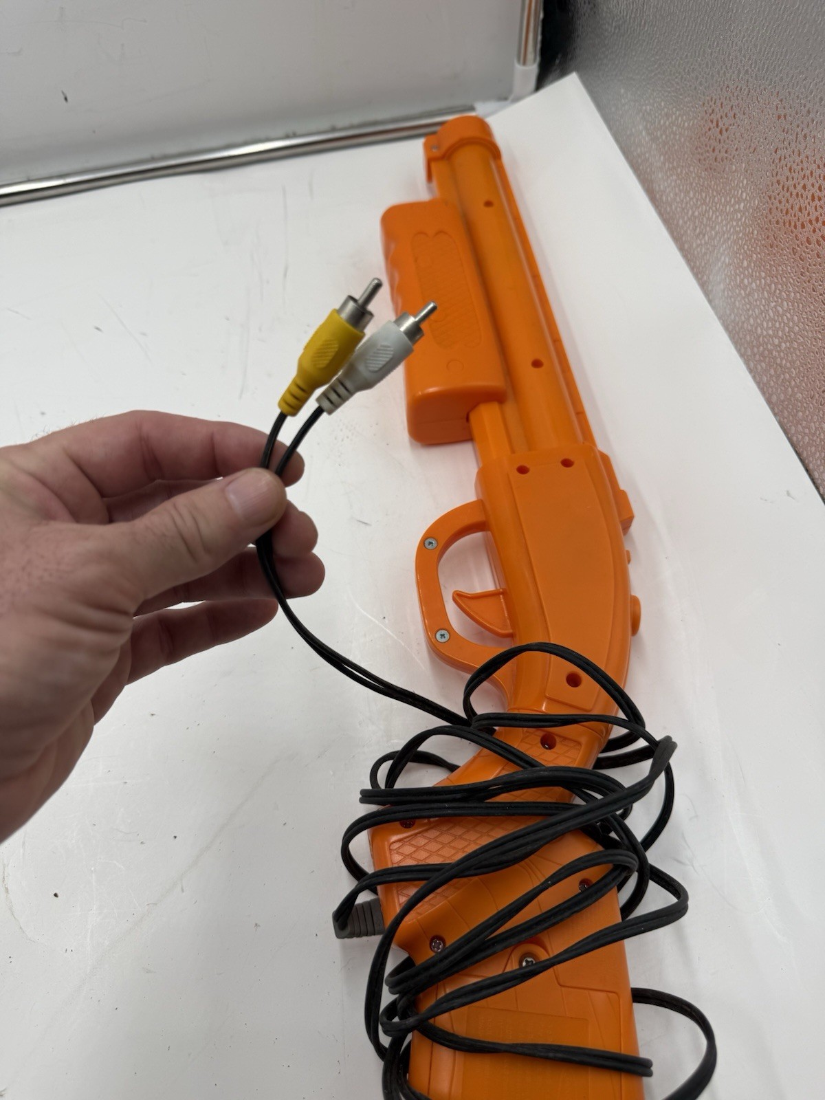 Big Buck Hunter Pro Plug & Play Replacement Orange Gun ONLY (No Sensor Included)