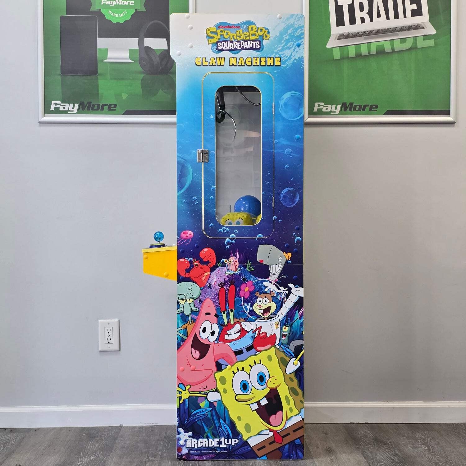 Arcade 1 Up Spongebob Claw Machine Arcade Claw Machine SPB-W-503000