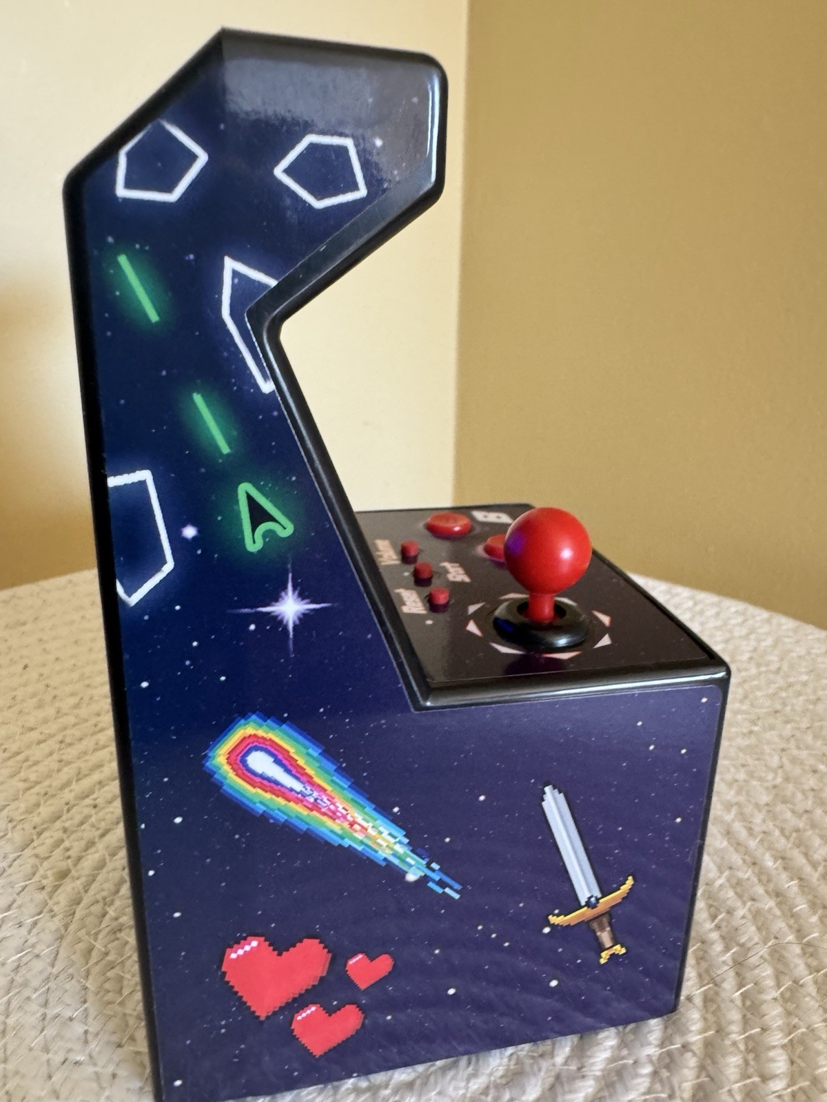 Mini Arcade Machine, 240 Built-in 8-Bit Games, 2.5” 240 (240 Games)