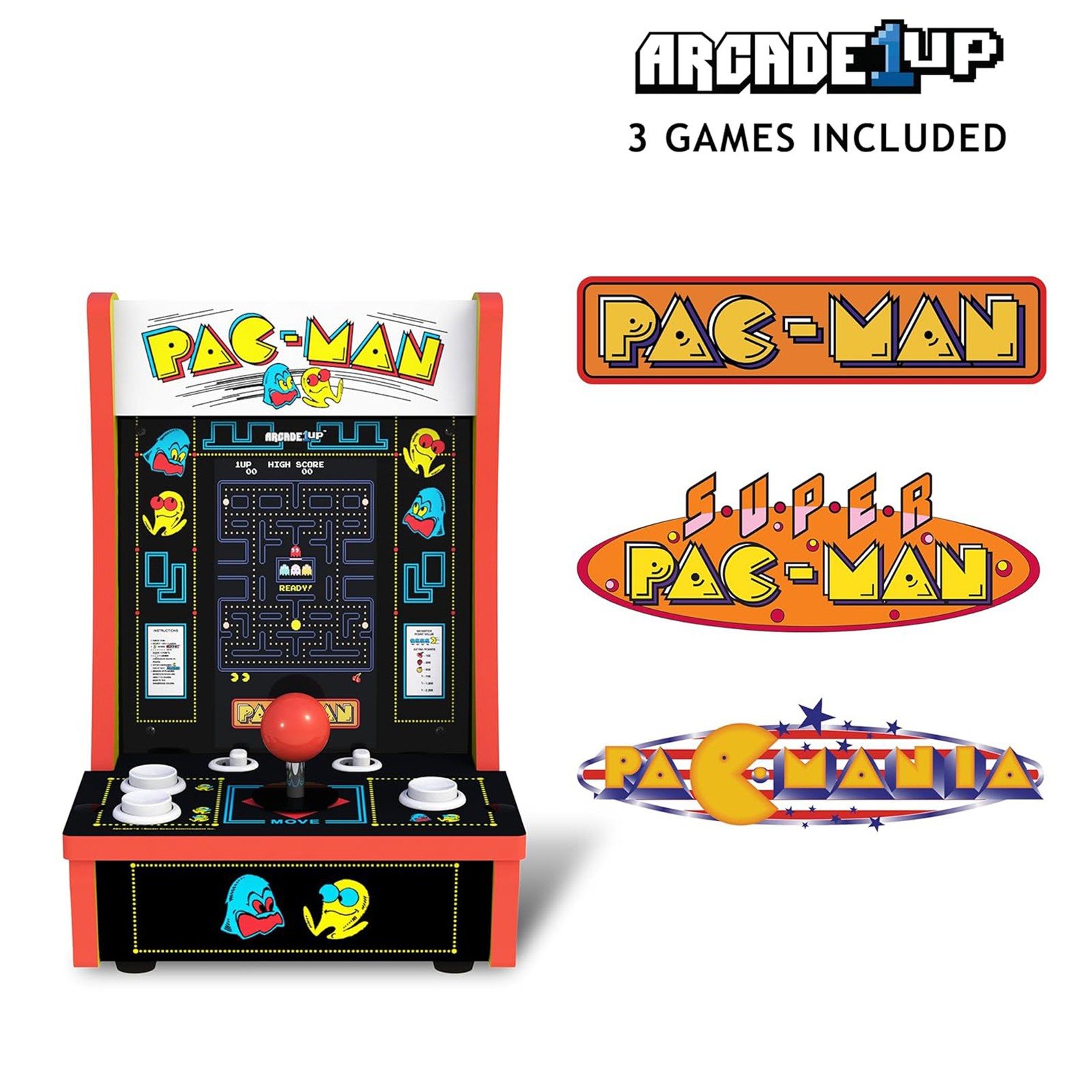 Pac-Man Countercade (7″) Arcade Machine (Open Box)