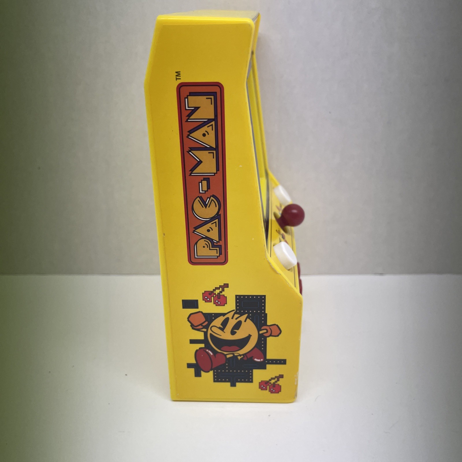 Pac-Man Mini Arcade Game 6″ Handheld Machine Portable Battery Operated Tested!