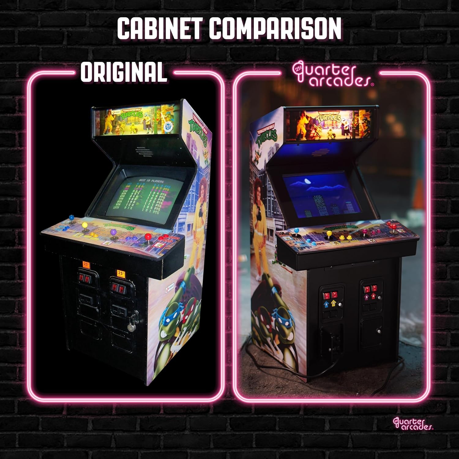 Teenage Mutant Ninja Turtles Collector Mini Arcade Game