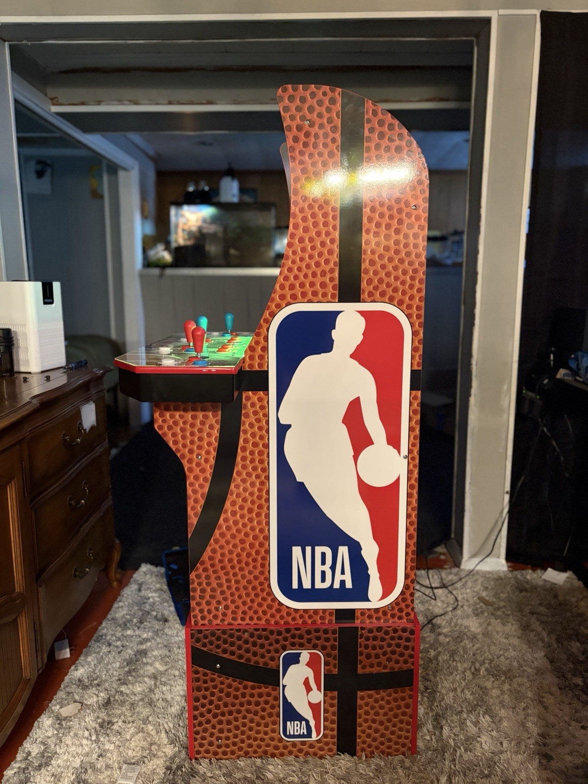 Arcade 1up NBA Jam player With Riser