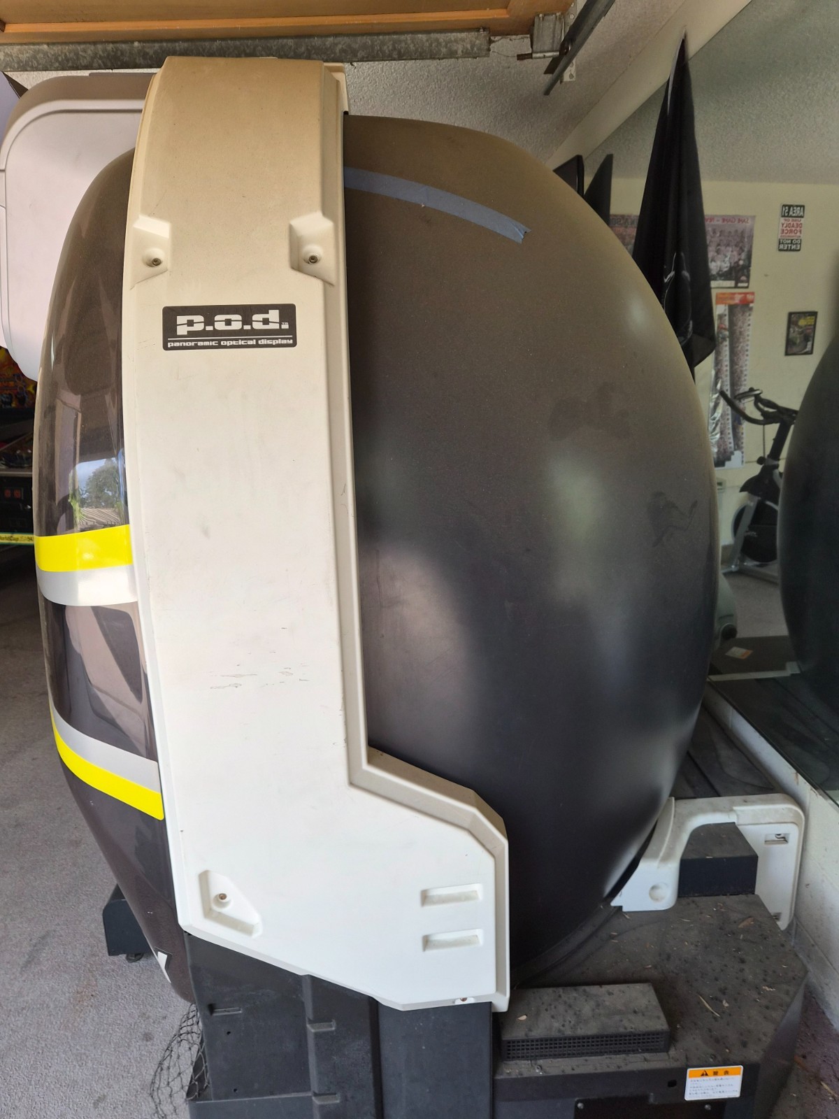 Mach Storm Arcade Dome Screen Jet Dogfight Pod
