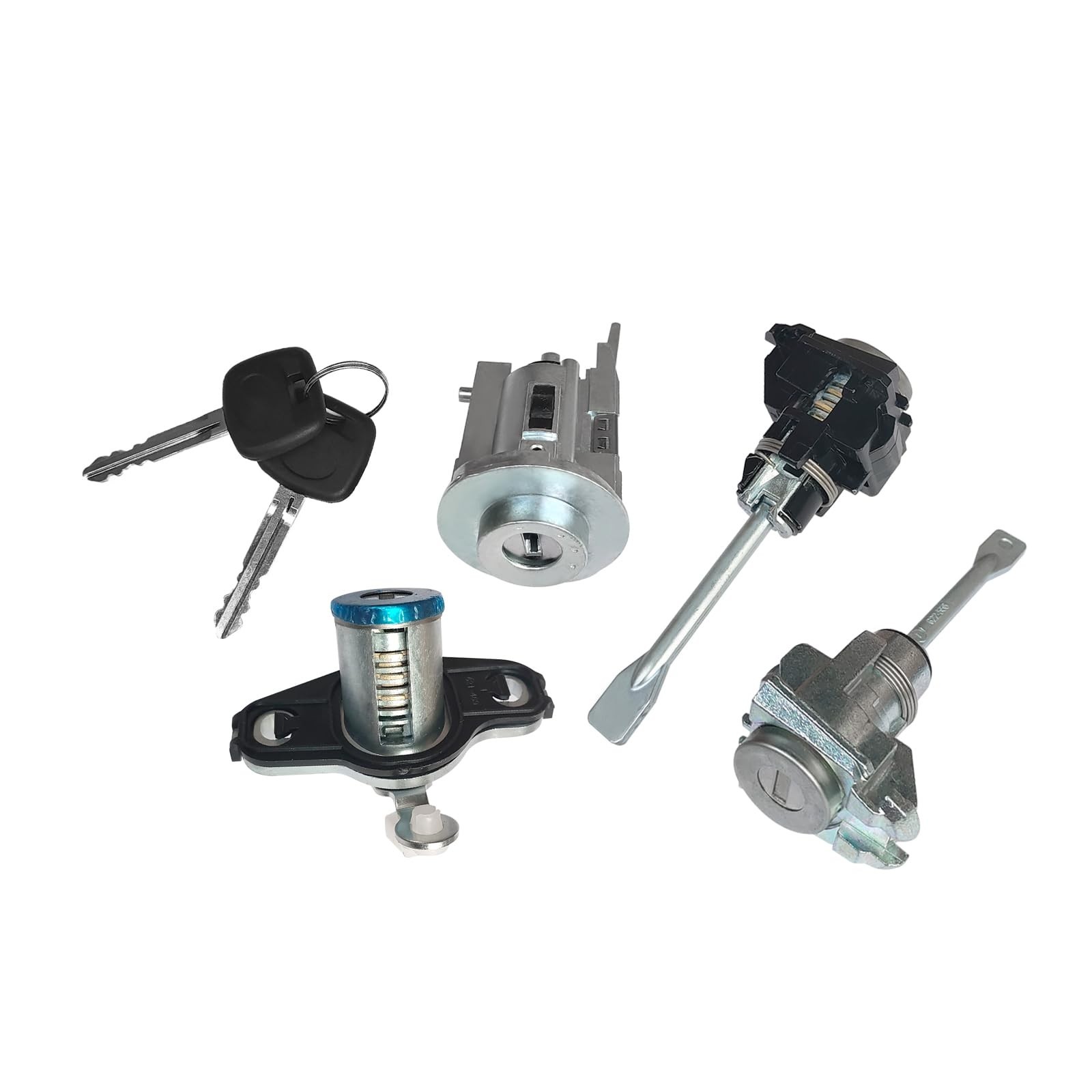 6905702130 Ignition Switch Door Lock Cylinder Set with Keys Fits for Toyota C…