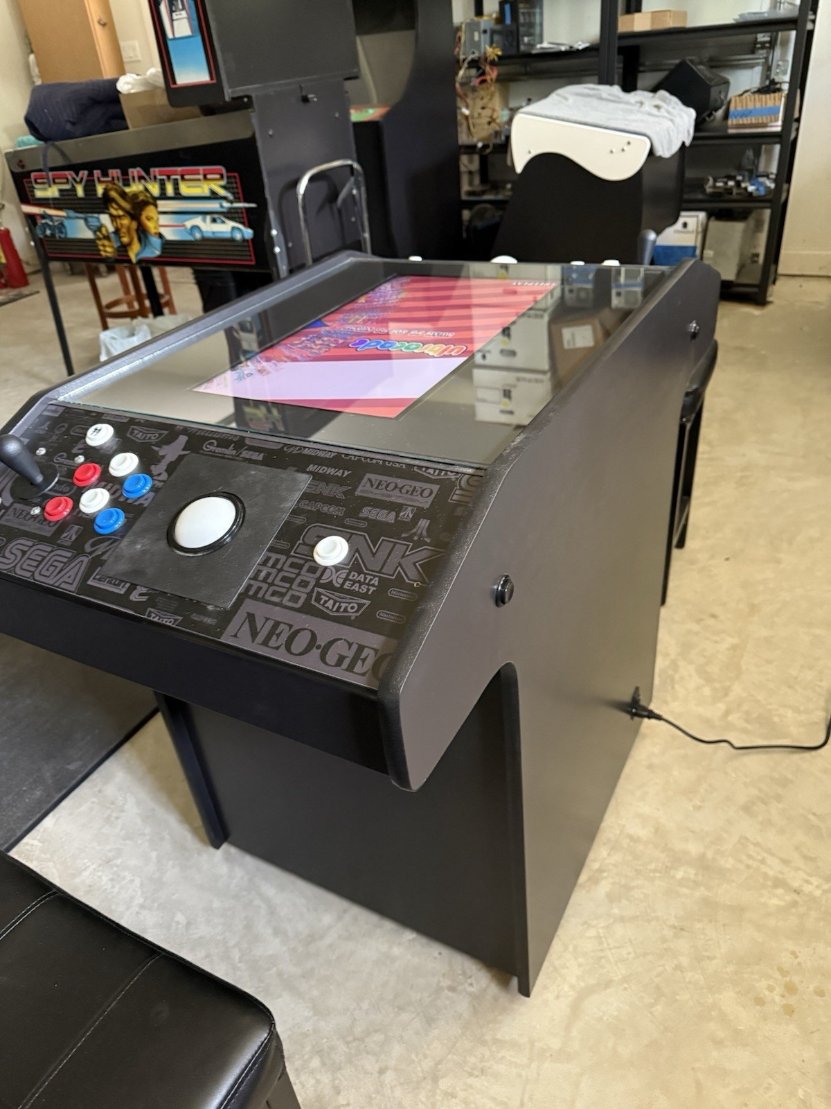 Super Cocktail Arcade Machine, Huge LCD, Dual Trackball, Brand New!