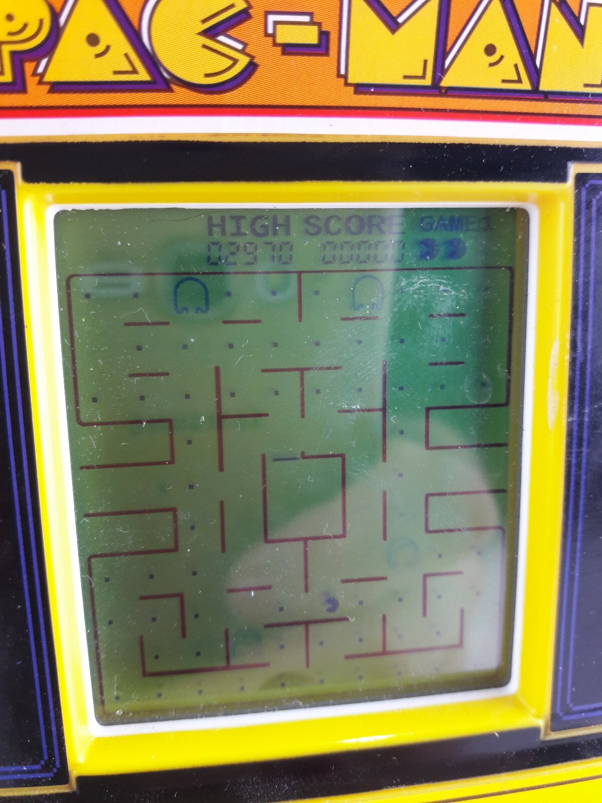Pac-man Handheld Mini Arcade Retro Pacman Video Game Bandai Namco Toy