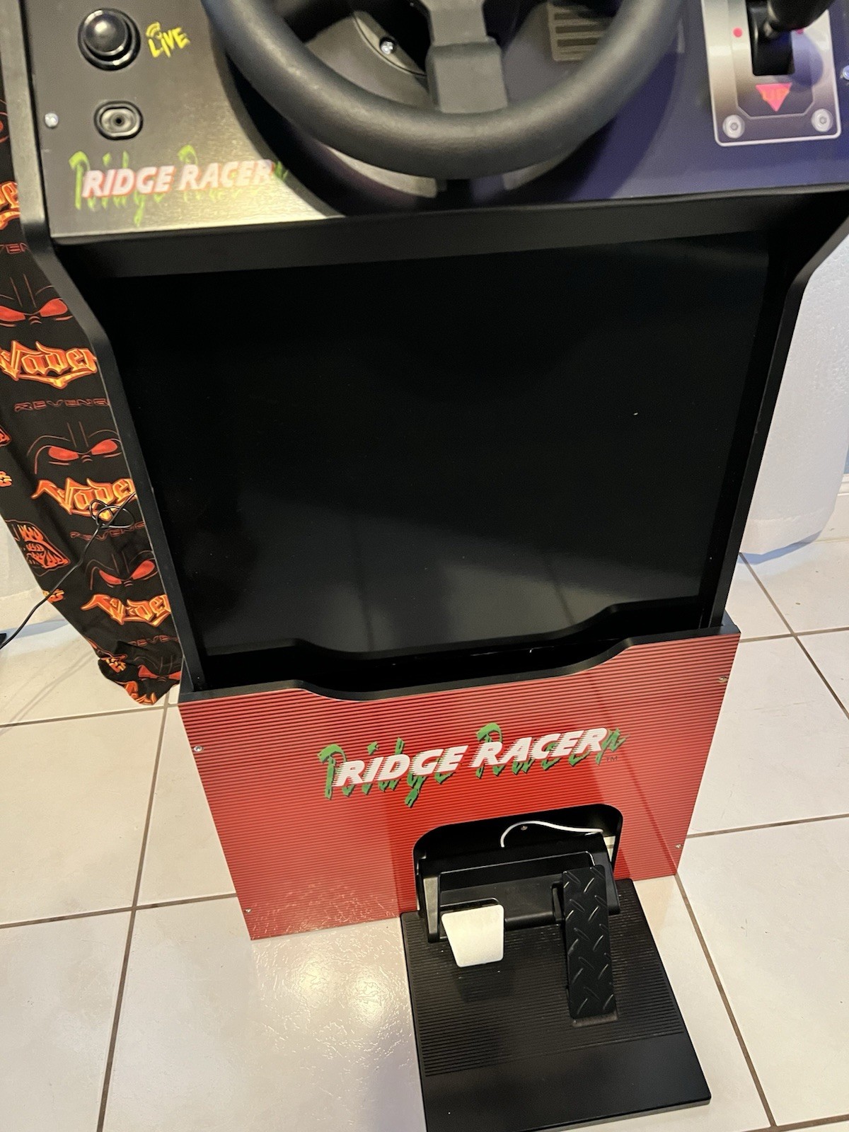 Arcade 1up Ridge Racer 5 in 1 Cabinet With Rumble steering Wheel, Lit & Riser 🔥