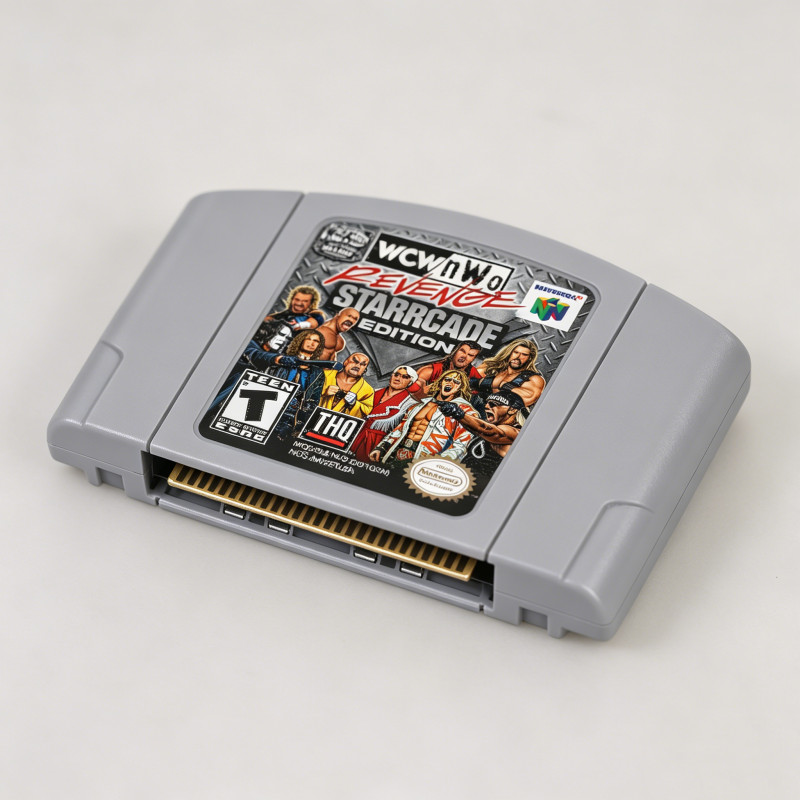WCW-nWo Revenge – Starrcade Games Cartridge for Nintendo 64 Console USA Version